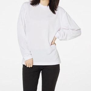 무지 여성 긴팔티 라운드티 여자 긴팔 티셔츠 기본티