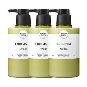 [해피바스]해피바스 오리지널 컬렉션 바디로션 오리지널 500g x3