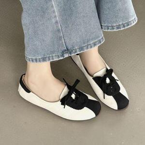 [어바웃슈]1cm굽 배색 포인트 스니커즈 운동화 단화 25ab015