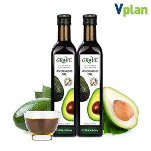 그로브 엑스트라버진 아보카도 오일 기름 500mlX2병 아보카드오일 아보카도유