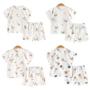 [엠에스키즈]아기 유아 쿨쿨 여름 메쉬 반팔 실내복 상하세트