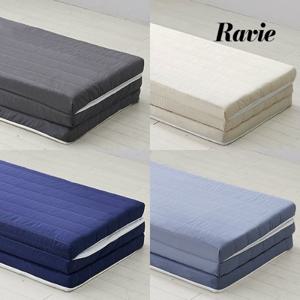 하비 순면 3단 접이식 매트리스 커버 5cm~7.5cm 퀸