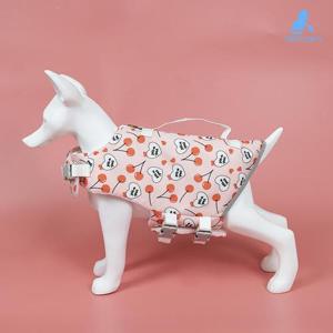 [쿨제이쇼핑] 강아지구명조끼 애견 물놀이 수영복 과일무늬