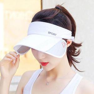 여자 남자 자외선 차단 스포츠 골프 썬캡 모자_3