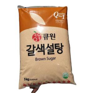큐원 갈색설탕 5kg tx62186