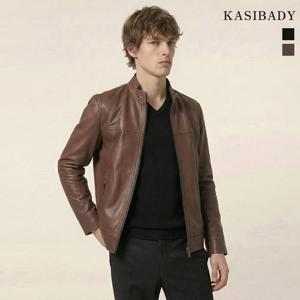 [카시바디] 남성 클래식 양가죽 스탠드카라 자켓