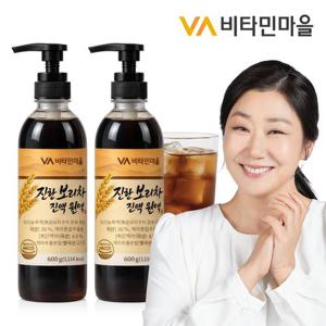 비타민마을 진한 보리차 진액 원액 600g  x 2병