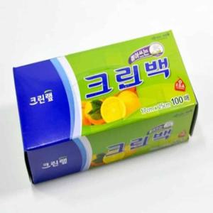 위생백 지퍼백 위생봉투 크린백중 일회용봉투 크린백 17 25 100P