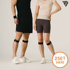 [테이핑테크] 무릎집중 슬개건 무릎보호대 2세트(4P)