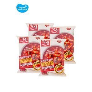 [동원]떡볶이의신 매콤달콤 국물떡볶이 395g 4봉