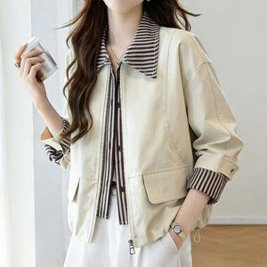 [몽벨리즈]로레아스트라이프배색자켓 mde2302795