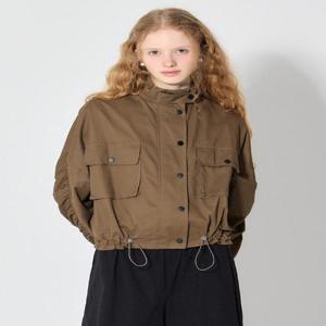 [오조크][오조크(OZOC)] 셔링 소매 스트링 점퍼 (택가격 142000원)