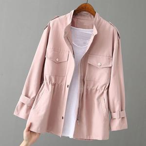 [블랙퀸] 메리언 스프링 바람막이 야상 자켓 blk004612