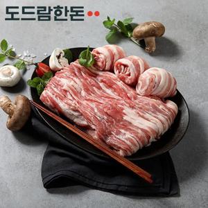 [도드람한돈] 냉동 대패 삼겹살 구이용 300g *3팩(총 900g)/무료배송