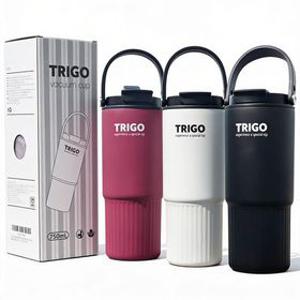 트리고 대용량 텀블러 보온 보냉텀블러 빨대 손잡이텀블러 차량용 750ml