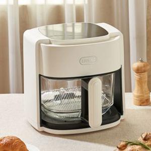 [본사공식] 글라스 에어프라이어 4.5L 유리 바스켓