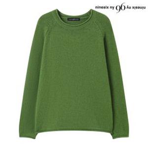 레글런 라운드 베이직 긴팔 니트 (NP4KT044L0)