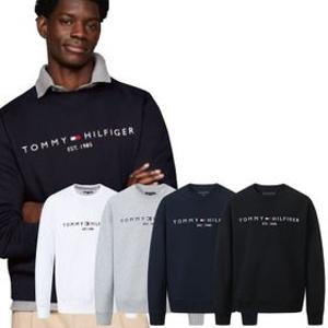 [남녀공용] 타미힐피거 자수로고 스웻셔츠