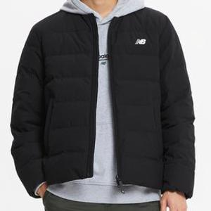 [매장 정품] 뉴발란스 경량 패딩 공용 UNI 액티브 라이트 구스다운 블랙 NBNPE41913