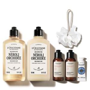 [기프트][단독] 네롤리 오키데 퍼퓸드 바디 듀오 세트 (+디럭스 3종+샤워볼)
