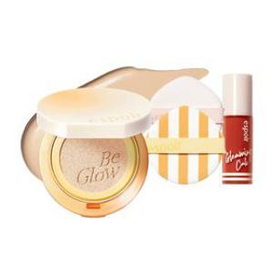 [APP전용][포토리뷰 300P 적립] 비글로우 볼륨 쿠션 글리밍 캘리 에디션 (단품 + 퍼프 1매 + 미니립)