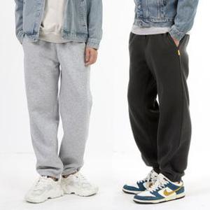 비브레이커스 남자 겨울 기모 본딩 트레이닝바지 운동복 세미와이드핏 VG403_404