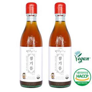 통참깨100% 착한 참기름 350ml 1+1