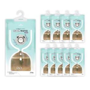 [APP전용] 프라데라 클린뽀송타임 옷걸이형 습기제거제 대용량 제습제 220g