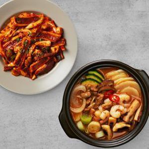 [한식세트]매콤오징어볶음+해물된장찌개 밀키트 세트 외 5종 할인전