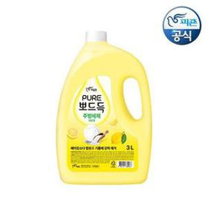 퓨어 주방세제 대용량 레몬 외 3L + 3L 추가