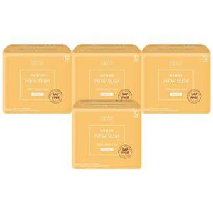 [내츄럴코튼] 순면 생리대 중형12p 4팩 외 시그니처 생리대 팬티라이너 입는오버나이트