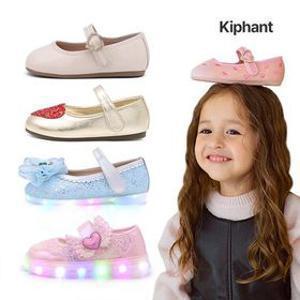 [키펀트] 여아구두 아동구두 LED 슬립온 스니커즈 운동화 젤리슈즈 실내화