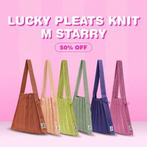 베스트 Lucky Pleats Knit M  Starry 6종
