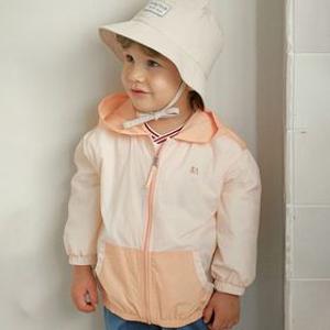 [키즈런][최대혜택가:35,660원][밍크뮤]컬러블록윈드브레이크점퍼 (35114-110-02)