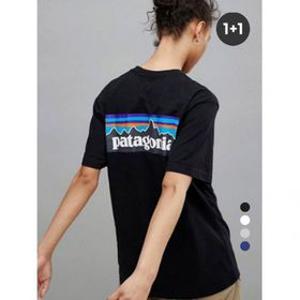 [1+1][파타고니아] 오가닉 p-6 로고 반팔티셔츠 (4COLOR)