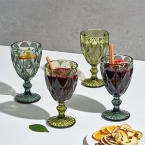 [벤소닉] 고블렛 유리잔 4종세트