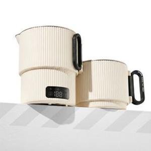 [26년형ver] 지티스 파스텔 올스텐 접이식 전기포트 디지털 여행용 휴대용 햇반 라면 해외 여행