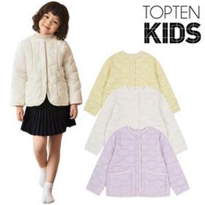 탑텐키즈 여아 경량 패딩 점퍼 라이트웜 겨울용 MKE4JP2521