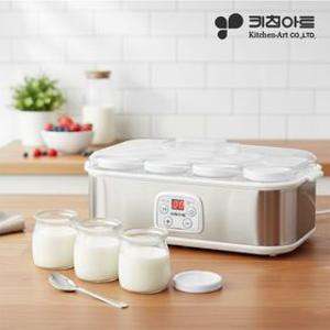 [추가쿠폰+추가적립] 키친아트 라팔 디지털 요거트메이커 KY-D3081OY  / +유리용기 8구 포함