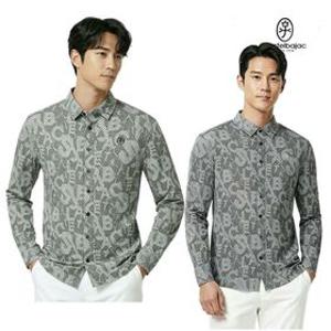 (현대Hmall) 까스텔바작 골프 남자 간절기 자카드 아트웍 프린트 레터링 프린트 티셔츠 BGEF-SH301