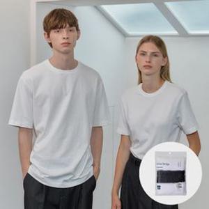 [내구성UP][3PACK][XXS~3XL]더 탄탄한 20수 고밀도 순면 기본 반팔 티셔츠_3팩