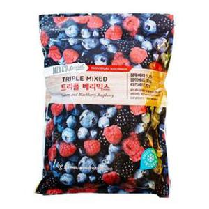 [딜크릿] 1+1 냉동 트리플베리믹스 1kg + 1kg (총 2kg)