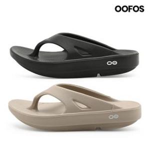 우포스 오리지널 리커버리 쪼리 플립플랍 블랙 노마드 2종