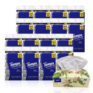 템포 소프트팩 90매x64개입 미용티슈 4겹 화장지 휴지 티슈