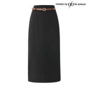 데일리 모던 벨티드 H라인 스커트 (NQ1WH001L0)