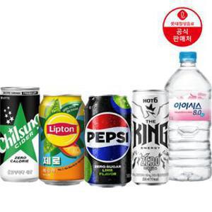 (본사직영) 펩시콜라 제로슈거 라임/제로카페인210ml 60캔 외 롯데칠성BEST