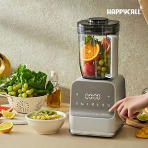 해피콜 초고속 블렌더 믹서기 브리즈탭 크러쉬 터치형 UI