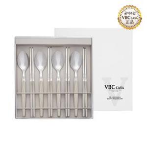 [VBC까사]레오네 커트러리 마블 4인 수저세트 8P