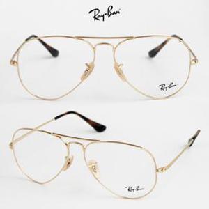 RB6489 58사이즈 2500 골드 레이벤 보잉 안경테 (룩소티카 정식수입)