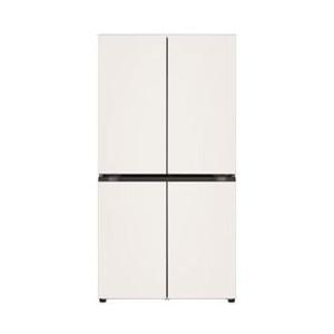 LG전자 디오스 매직스페이스 냉장고 4도어 870L (T875) 네이처 베이지(T875MEE111)